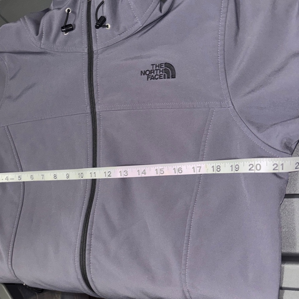 The North Face Womens Softshell Hooded Jacket Full Zip Size L - Picture 9 of 9